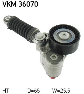 Galet tendeur de courroie d'accessoire SKF ref. VKM 36070